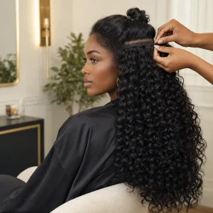 Prestation Greffage Boucles Majesté avec boucles volumineuses